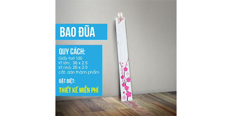 In ấn bao đũa tại Bình Dương