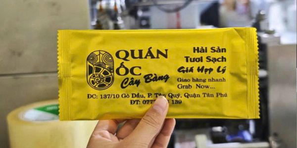Mẫu khăn lạnh đẹp dành cho quán ăn, cà phê